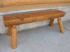 Half Log Bench